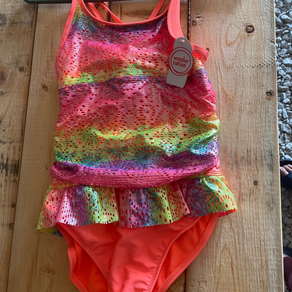 14/16 Girls Swimsuit NWT